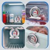 12 Pack Stainless Steel Refrigerator Freezer Thermometer Large Dial Analog
