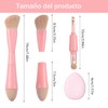 Viaje rochas para maquillaje, Brochas de Viaje, 4 en 1