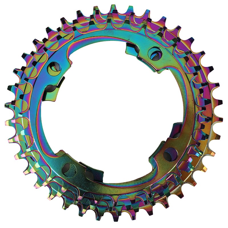 Aluminum Alloy Hollow Integral Single Speed Bike Crank Ring Chain