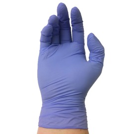 Tender Touch Nitrile Exam 4 Mil Gloves- Powder Free, Latex Free, Non Sterile, Food Safe-Size Small (600 Count)