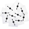 Gejoy Transparent Spinners Bulk for Classroom Clear Spinners Dry Erase