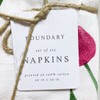 Boundary Spring Tulip Napkins 20" Boundary Set 6 Cotton Colorful