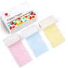 Phomemo Colourful Thermal Paper Black Character on Yellow/Blue/Pink 53 mm