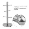 DriKou Coffee Cup Holder, Stainless Steel Cup Tree, 3 Branches,