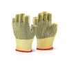 KEVLAR FINGERLESS DOTTED GLOVE 10