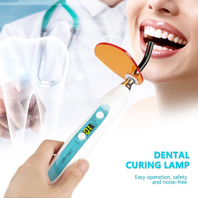 LED Curing Light Dental Wired & Wireless Cordless Cure Lamp