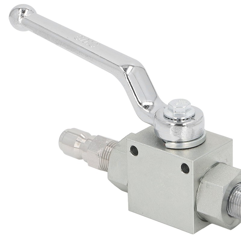 High Pressure Washer Ball Valve Kit 3/8 Male Plug Female