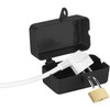 AGT plug-in lock: Lockable Power Plug Protection Box with Padlock,