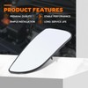 GoaMotors Driver Left Side Lower Mirror Glass Compatible with Dodge