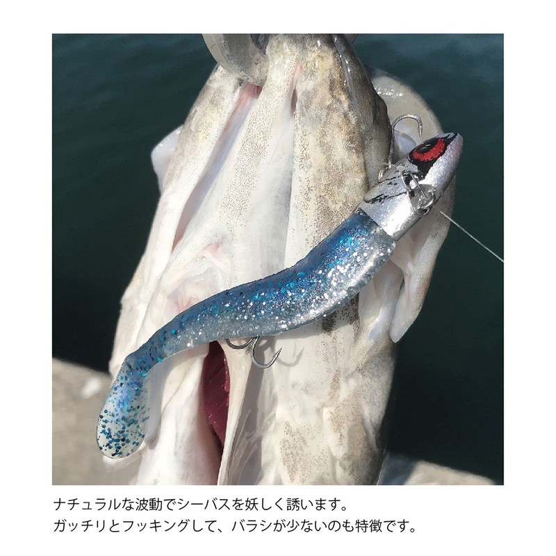 Coreman VJ-22 Vibration Jig Head #041 Silver Head/Shallow Bait