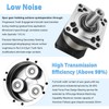 80mm Servo Planetary Gearbox Speed Reducer 10:1 Ratio for 19mm