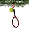 Kurt Adler Tennis Racket with Ball Christmas Ornament