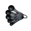 Tramontina Measuring Spoons Bakery Set of 5 Black Removable Seasoning