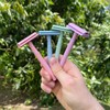 Green + Kind Reusable Safety Razor, Rose Gold