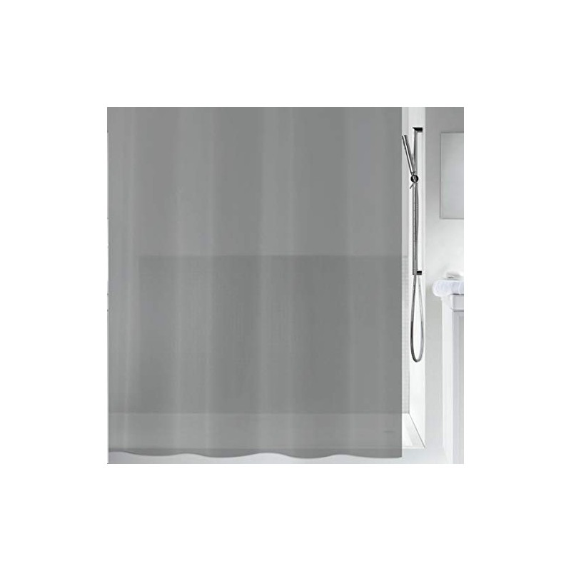 Spirella Anti-Mould Shower Curtain Organic Anti-Bacterial Washable Waterproof PEVA 180