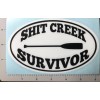 Egl Sh** CREEK SURVIVOR oval decals 6” FREE SHIPPING