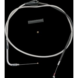 Drag Specialties Extended Length Idle Cable Braided 0651-0654