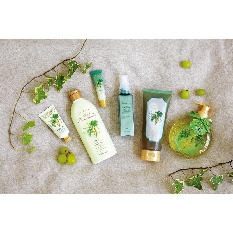 Chardonnay White Grape-Scented Hand Care Set, Wrapping Bag (Gift Wrapped,