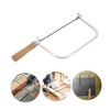 TEHAUX 1 Set Coping Saw with Wooden Handle Portable Hand
