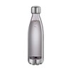 cilio Elegant Grey Transparent Drinking Bottle, 700 ml, Tritan/Stainless Steel