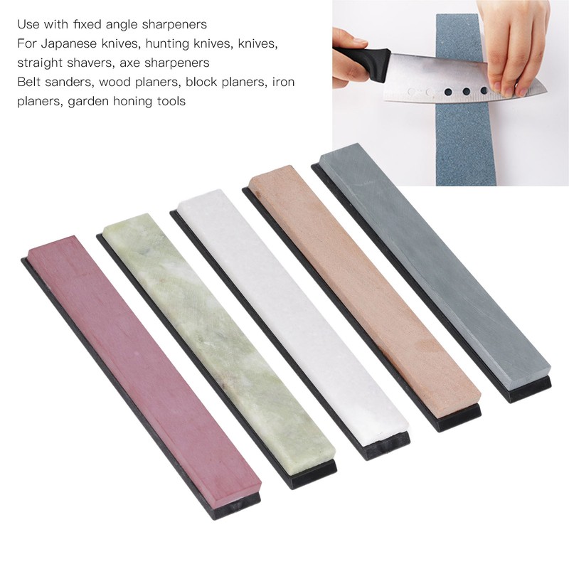 5Pcs Whetstone Set Professional Knife Sharpening Stones Combination 1000 3000