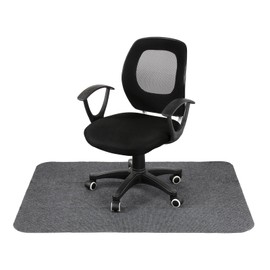 Dyna-Living Office Chair Mat,Home Multi-Purpose Low-Pile Chair Carpet Hard Floor Protector Mat, Floor Protectors for Rolling Chairs,Non-slip Computer Chair Mat for (Light Grey, 55" x 35")