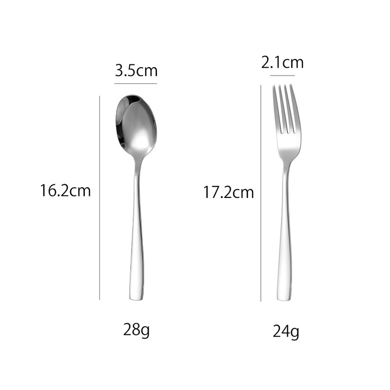 Hive Mind Flatware Assortment Set, Spoon and Fork, Set of