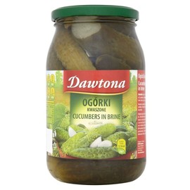 Dawtona Cucumbers in Brine - Ogorki Kwaszone (900g) - Pack of 6