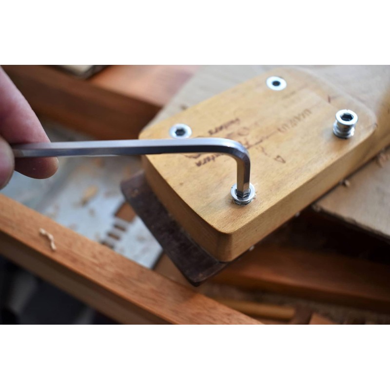 Nickel Plated Bolt-On Neck Guitar Screws and Inserts for Strat,