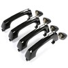 KUAFU Exterior Door Handles Compatible with 2006-2010 Hummer H3, 2009-2010