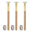 10 pcs M6 Bolt Nuts Carbon Steel Furniture Bolts with