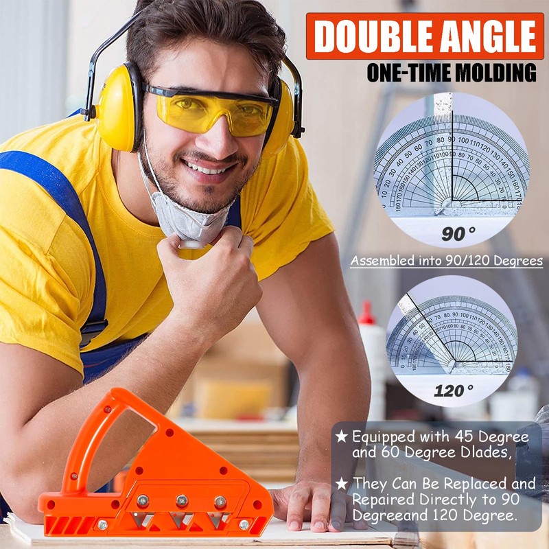 Drywall Cutting Tool, Plasterboard Edger Fast Cutter, Precise 45 60