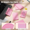 Index Cards 3x5 Inch, 300sheets, Flash Cards,Ruled Lined Pink Note