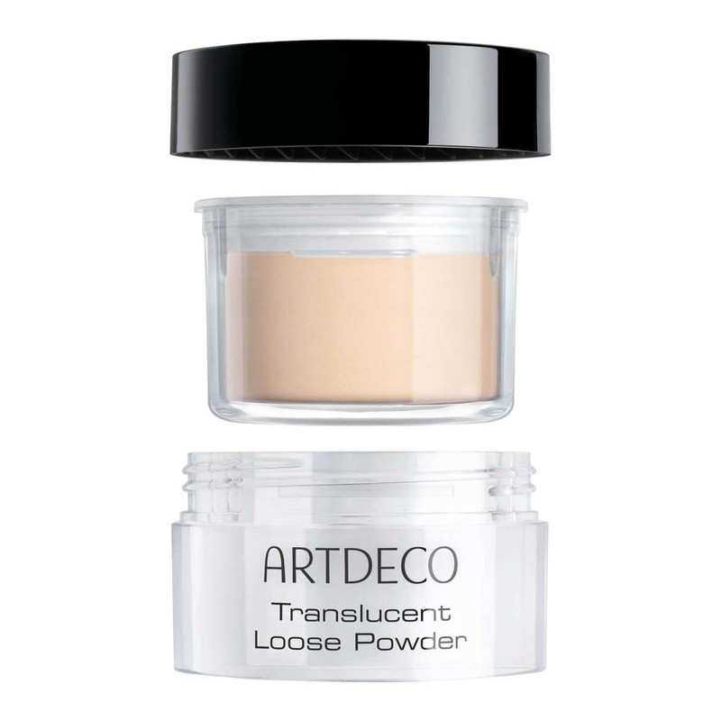 ARTDECO Translucent Loose Powder - Loose Fixing Powder with Silky