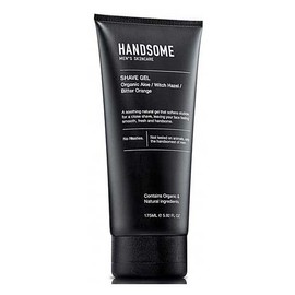 Handsome Mens Skincare Shave Gel Organic 175ml