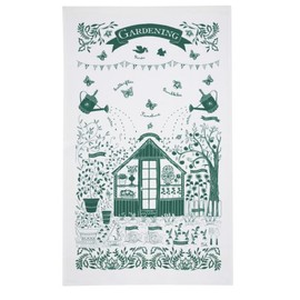 Gardening Cotton Tea Towel