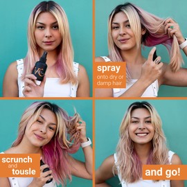 Vicious Curl Curlicure Therapy Mist – Leave in Conditioner Spray/Hair Moisturizer for Curly Hair – Anti Frizz Spray – Treatment Hair Spray (4 oz)