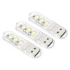 PATIKIL USB Night Light, 3 Pack Portable Plug-in Mini LED