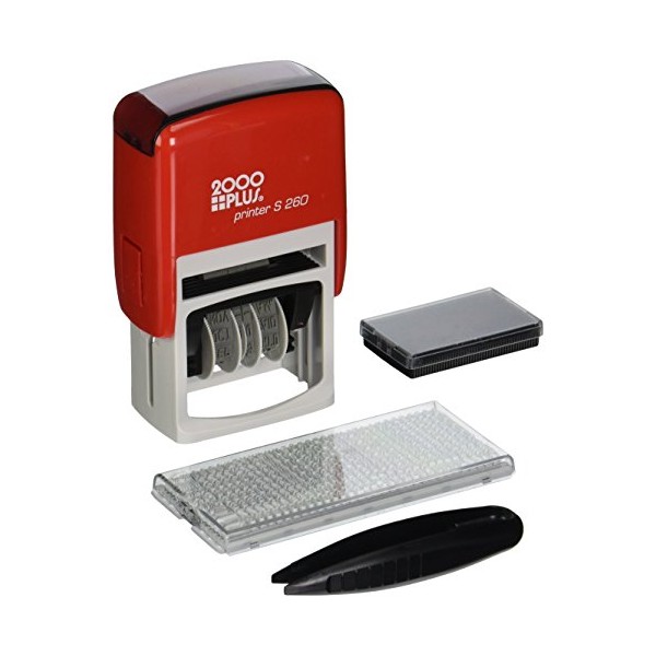 2000 PLUS Self-Inking Custom Stamp Kit, 1" x 1-13/16" Impression,