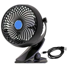 Unbranded Rechargeable USB Operated Personal Desktop Fan.