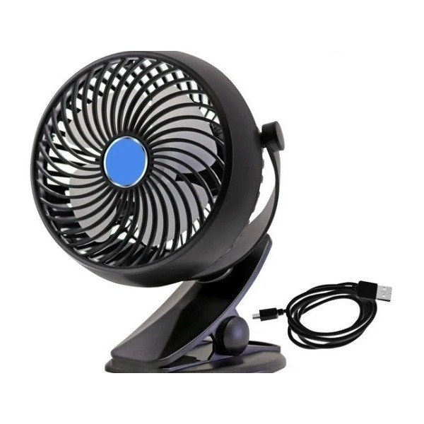 Unbranded Rechargeable USB Operated Personal Desktop Fan.