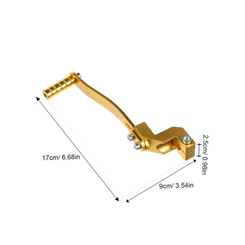 Ciieeo Motorcycle Gear Shift Lever Durable Alloy Bike Shift Pedal