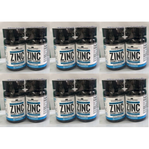 Oroline Nutrition 12X Oroline Nutrition Zinc Immune Support- 720 Capsules