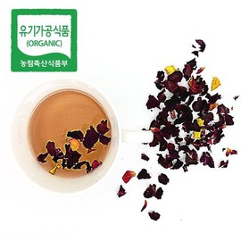 [유기농] 전남 여수 장미꽃잎 꽃차 8g소 [Organic] Yeosu Rose Petal Flower Tea 8g