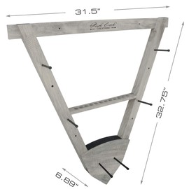 Rush Creek Creations 3 Bow 12 Arrow Wall Rack