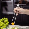 Boundless Voyage Titanium Chopsticks Ultralight & Reusable Cutlery Dishwasher Safe