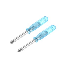 uxcell Mini Phillips Screwdriver, 3.0mm Cross Head 45mm Length for Small Appliances Repair, 2 Pcs