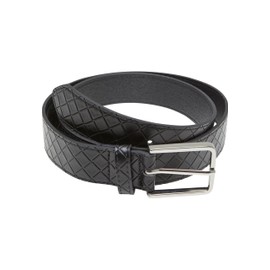 Urban Classics Men's Belt, black / silver