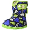 Bogs Baby Waterproof Snowboot Rain Boot, Puppies-Blue, 8 US Unisex