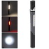Pen Flashlight USB Charge 3 Light Sources LED Chip Clip